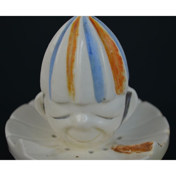 Vintage Ceramic Clown Juicer Reamer - Picture 2 of 7